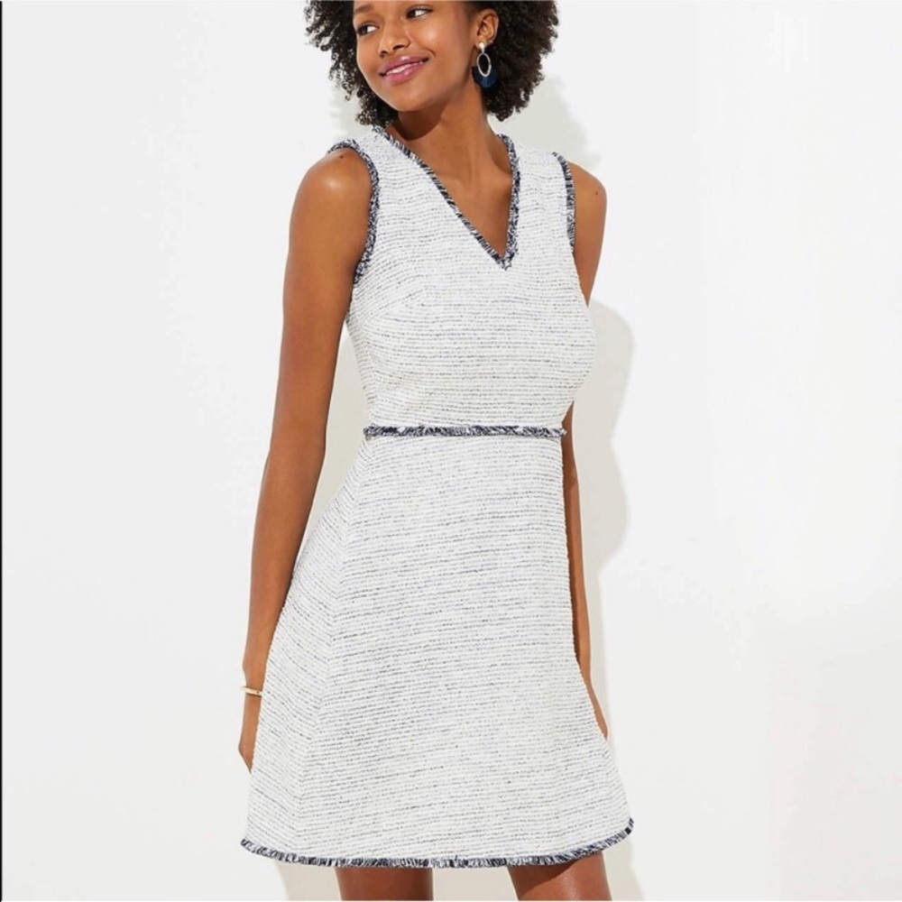 NWOT Loft Boucle Dress